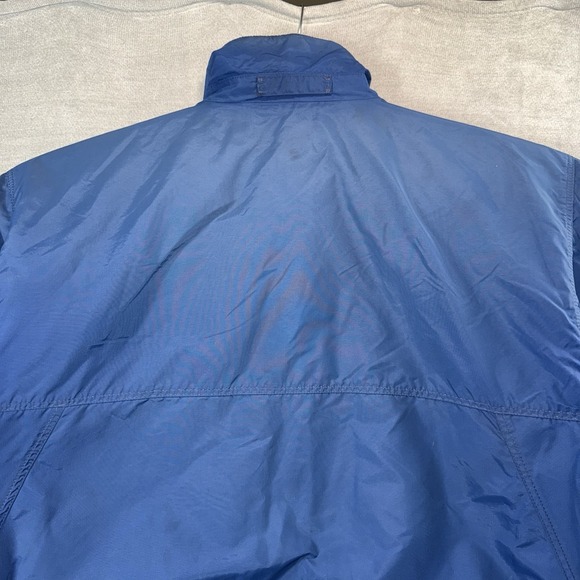 Vintage Mens Jacket 90's Patagonia Made in USA Fleece Lined Blue Size Large - Picture 10 of 15